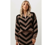 Y.a.s. Damen Pullover Yaskavalli Ls Knit Pullover - Braun