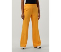 Beaumont Damen Hosen Pants Wide Flare Double Jersey - Orange