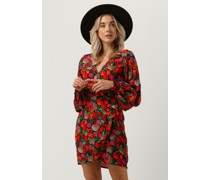 Alix The Label Damen Kleider Fake Wrap Flower Dress - Merhfarbig/Bunt