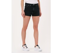 Tommy Jeans Damen Hosen Hotpant - Schwarz
