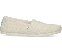 Toms Damen Espadrilles Alpargata X West Elm - Weiß