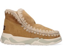 Mou Damen Winterstiefel Eskimo Trainer - Camel