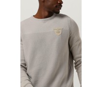 Pullover R-neck Cotton Plated