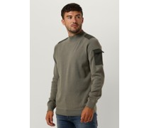 Saint Steve Herren Pullover & Cardigans Nelson - Olive