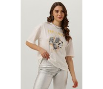 Alix The Label Damen Tops & T-Shirts Ladies Knitted The Label T-shirt - Weiß