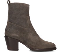 Shabbies Damen Stiefeletten Julie Ankle Boot - Taupe