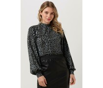 Jansen Amsterdam Damen Blusen Tamara - Blau