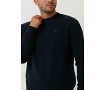 Pullover Crewneck With Traingle Badge On