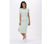 Envii Damen Kleider Enzoe Ss Dress Aop Quit 5329 - Grün