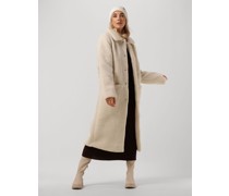 Another Label Damen Jacken Moussy Coat - Beige