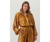 Amaya Amsterdam Damen Blusen Misty Blouse - Gold