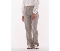 Modström Damen Hosen Atticus Check Pants - Beige