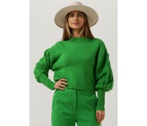 Another Label Damen Pullover & Cardigans Imani Knitted Pull - Grün