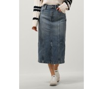 Tommy Jeans Damen Röcke Claire Hgh Midi Skirt Ah7134 - Dunkelblau