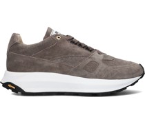 Mercer Amsterdam Herren Sneaker Low Racer Heren - Taupe