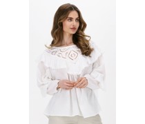 Louizon Damen Blusen Altea Top - Nicht-gerade Weiss