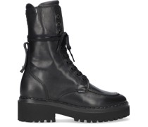 Nubikk Damen Schnürboots Fae Aubine - Schwarz