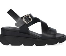 Red-rag Damen Sandalen 79020 - Schwarz