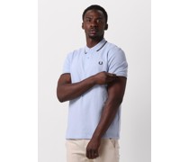 Fred Perry Herren Polos & T-Shirts The Twin Tipped Fred Perry Shirt - Hellblau