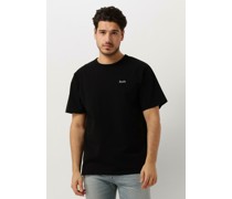 Forét Herren Polos & T-Shirts Bass T-shirt - Schwarz