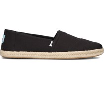 Toms Damen Espadrilles Alpargata Rope - Schwarz