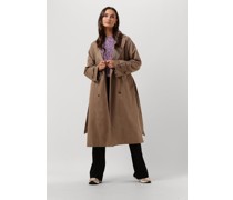 Object Damen Jacken Objclara Keily Trench Coat - Beige