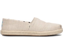 Toms Damen Espadrilles Classic Alpargata Wm - Beige