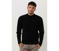 Genti Herren Pullover & Cardigans K6038-3282 - Schwarz