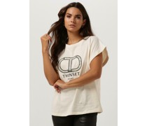 Twinset Milano Damen Tops & T-Shirts 13457838-cpc - Nicht-gerade Weiss