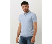 Genti Herren Polos & T-Shirts K7024-1260 - Hellblau