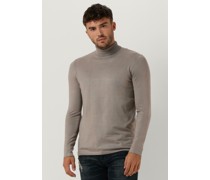 Purewhite Herren Pullover & Cardigans Seasonal Essential Turtle Neck - Taupe