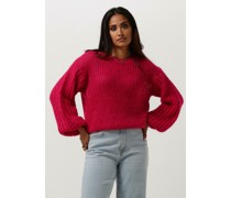 Pom Amsterdam Damen Pullover Fiery Pink - Rosa