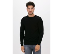 Purewhite Herren Pullover & Cardigans Essential Knit Crewneck - Schwarz