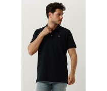 Pme Legend Herren Polos & T-Shirts Short Sleeve Polo Garment Dye - Blau