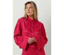 Alix The Label Damen Blusen Ladies Woven Kimono Sleeve Blouse - Rosa