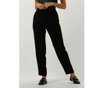 Access Damen Hosen Mom Pants With Pleats - Schwarz