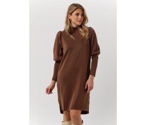 My Essential Wardrobe Damen Kleider Elle Puff Dress - Braun