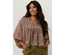 Sissel Edelbo Damen Blusen Angelina Silk Top - Merhfarbig/Bunt