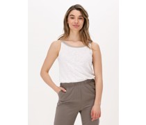 Knit-ted Damen Tops & T-Shirts Maggy - Weiß