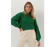 Object Damen Pullover & Cardigans Objnova Stella Cable Knit Pullover Noos - Grün
