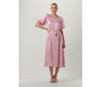 Neo Noir Damen Kleider Benita Heavy Sateen Dress - Rosa