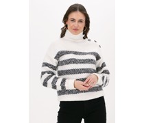 Mkt Studio Damen Pullover Kittya - Weiß