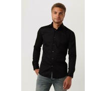 Genti Herren Hemden S0004-1109 - Schwarz