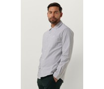 Anerkjendt Herren Hemden Akkurt L/s Stripe Shirt - Nicht-gerade Weiss