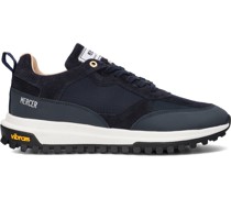 Mercer Amsterdam Herren Sneaker Low The Globe - Blau