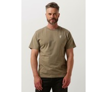 Forét Herren Polos & T-Shirts Ponder T-shirt - Grün