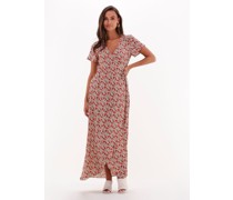 Na-kd Damen Kleider Wrap Maxi Dress - Merhfarbig/Bunt
