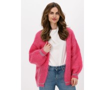 American Dreams Damen Pullover Olivia Mohair Cardigan - Rosa