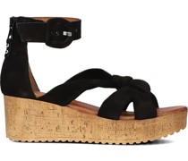 Omoda Damen Sandalen 722028 - Schwarz