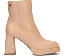 Notre-v Damen Stiefeletten Ao132 - Beige